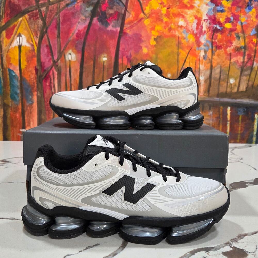 New Balance Abzorb 2000 White Black Size 10.5 Men's U20007TW Running Shoes